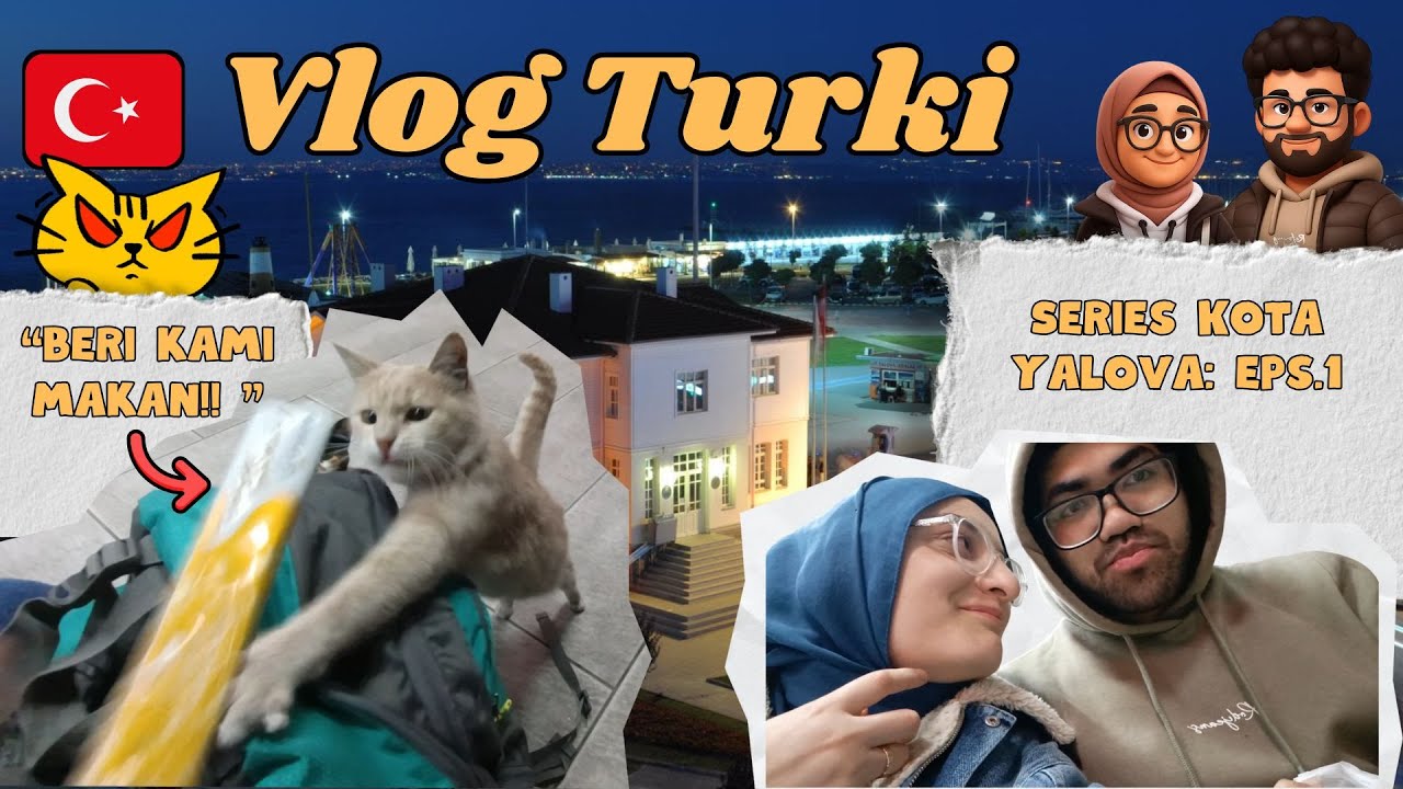 Vlog Turki: naik kapal demi COD sepeda│Series Kota Yalova - eps.1
