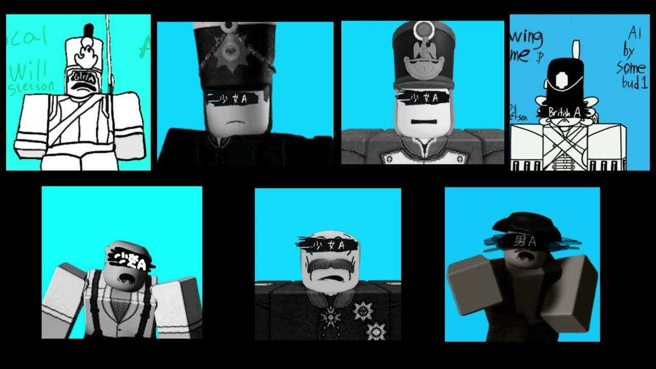 Jean, PrussianOfficer, Jacob, Barry, Runner, Blucher, Shambler sings YoungGirl A[GutsandBlackpowder]