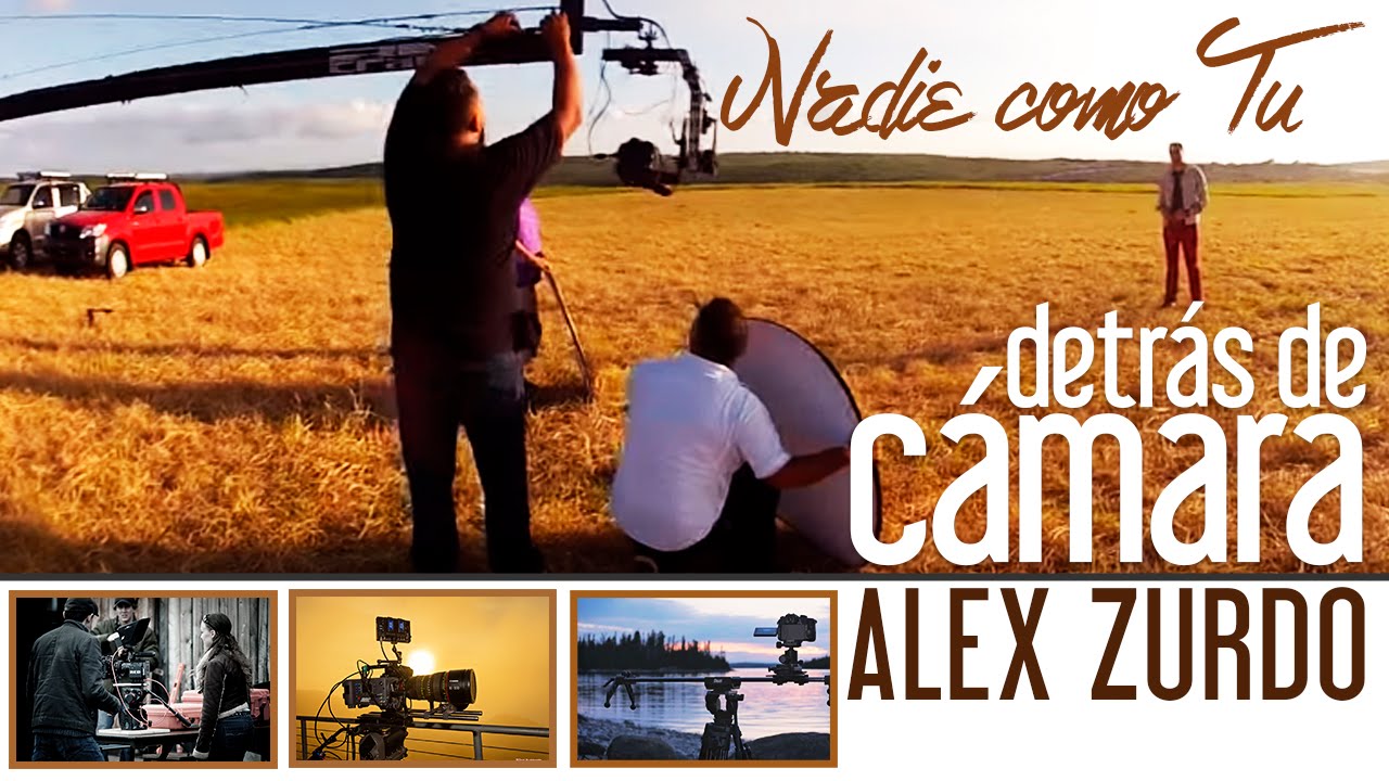 Alex Zurdo Graba VideoClip en Nicaragua (Detrás de Cámaras) Nadie como tú