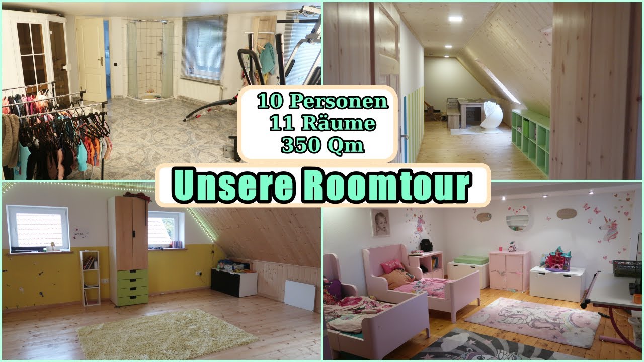 Das Zuhause einer Großfamilie | 8 Kinder | Haustour | #DieGroßfamilie