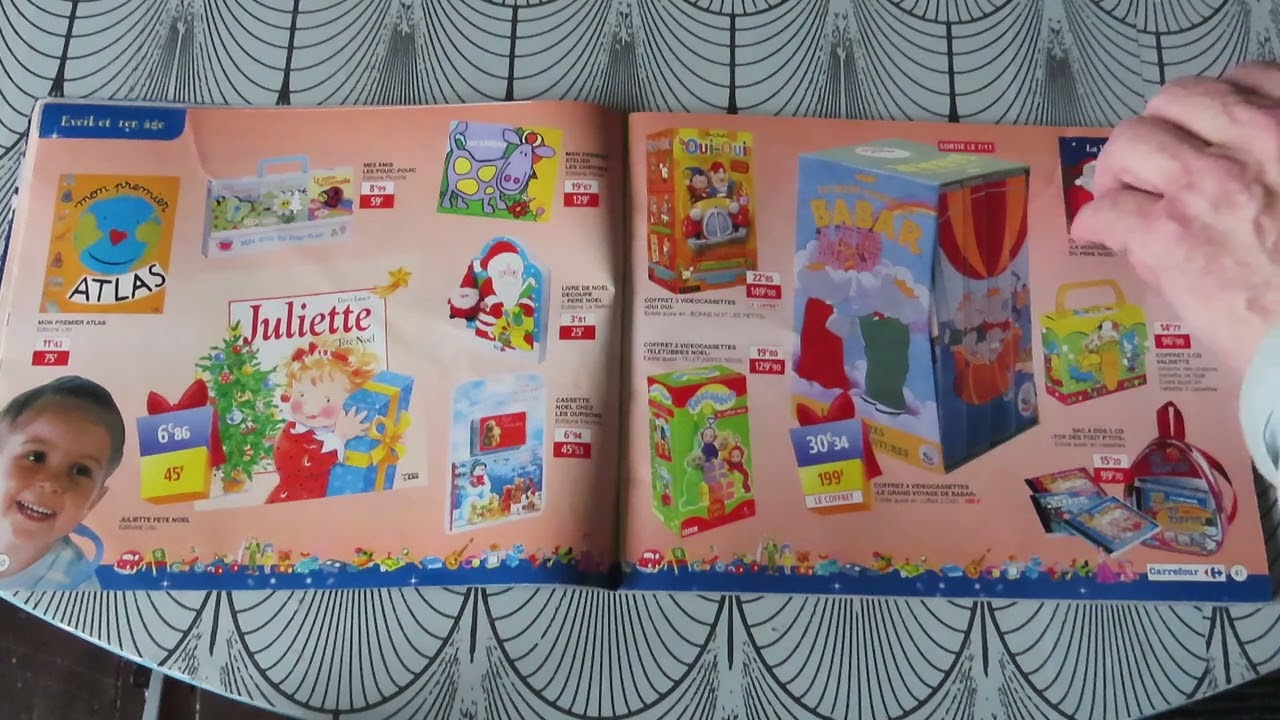 CATALOGUE DES JOUETS DE NOEL CARREFOUR 2001
