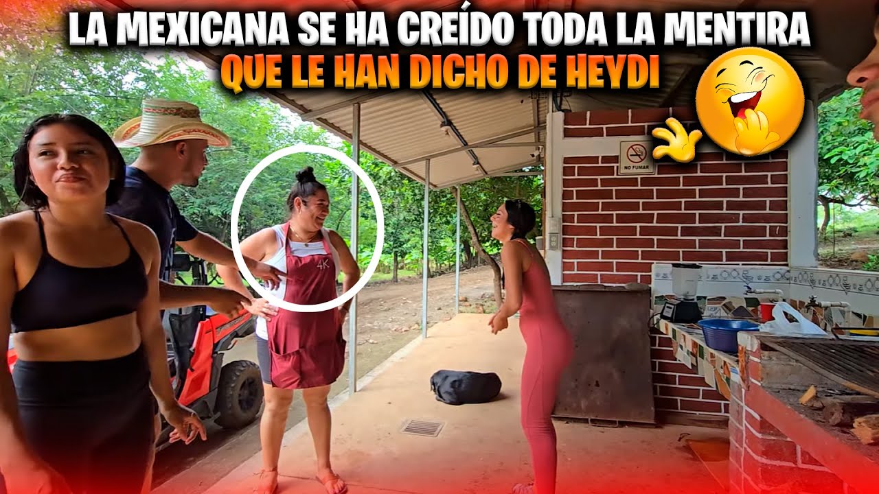 Los Bichos hicieron que la Mexicana también cayera en la broma. Nadie cree que Heydi ha hecho esto