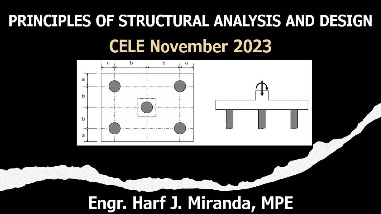 PSAD SITUATION 31: Pile Cap Subject to Combined Axial and Bending | CELE November 2023