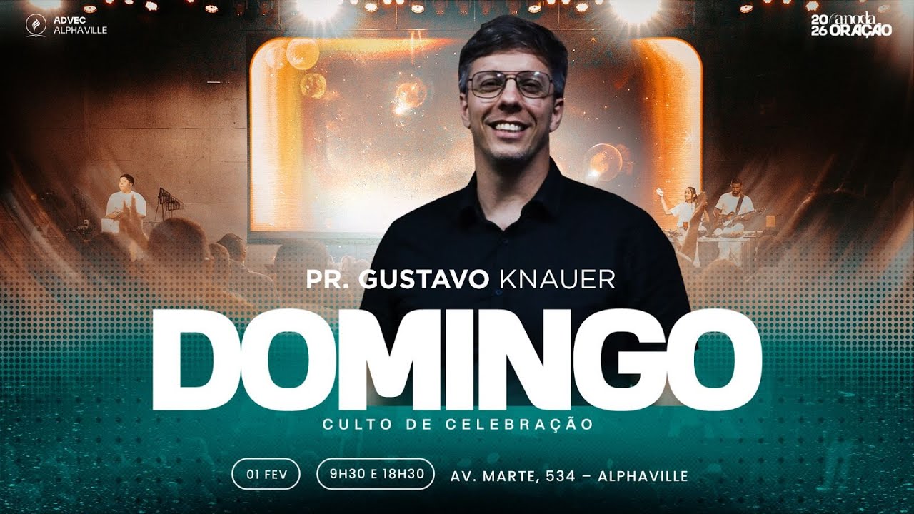 CULTO DE CELEBRAÇÃO - MANHÃ | PR. GUSTAVO KNAUER | 01/02/2026