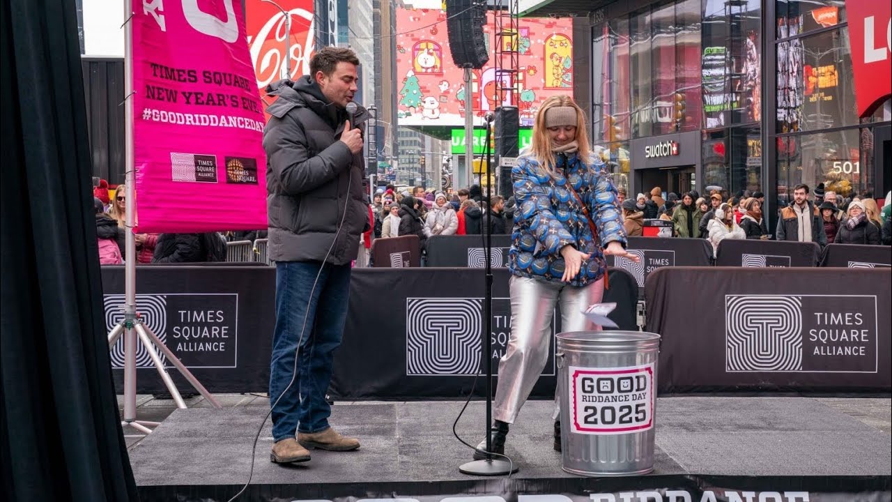 Times Square New Year's Eve - 2025 Good Riddance Day | (December 28-29, 2025)