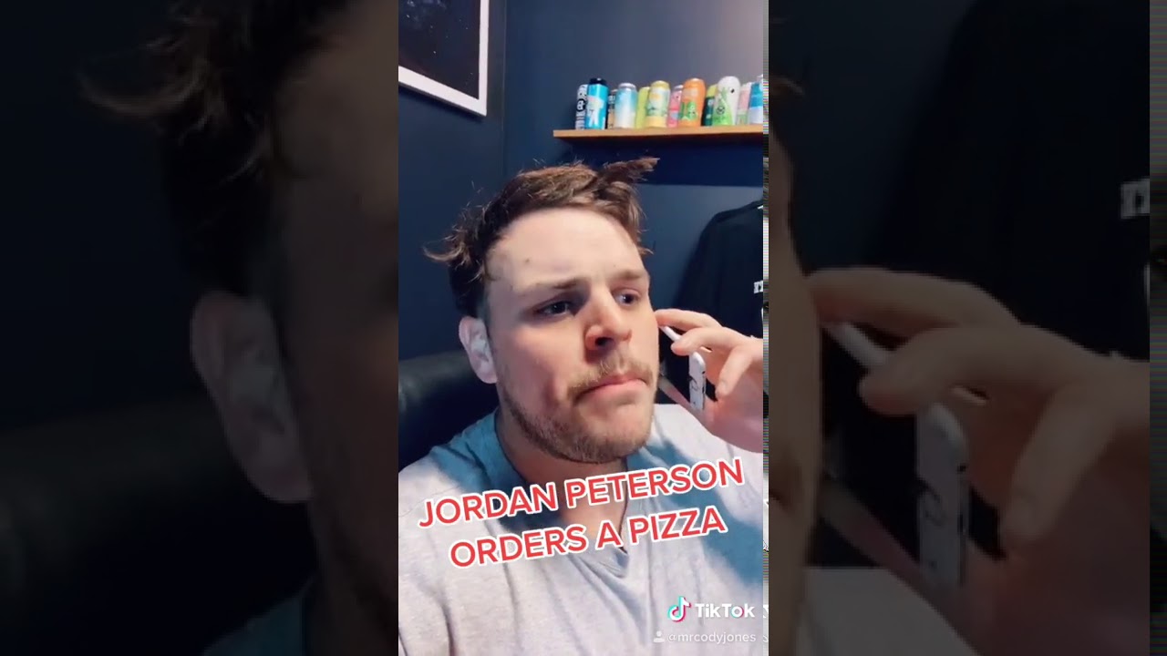 Jordan Peterson orders a Pizza