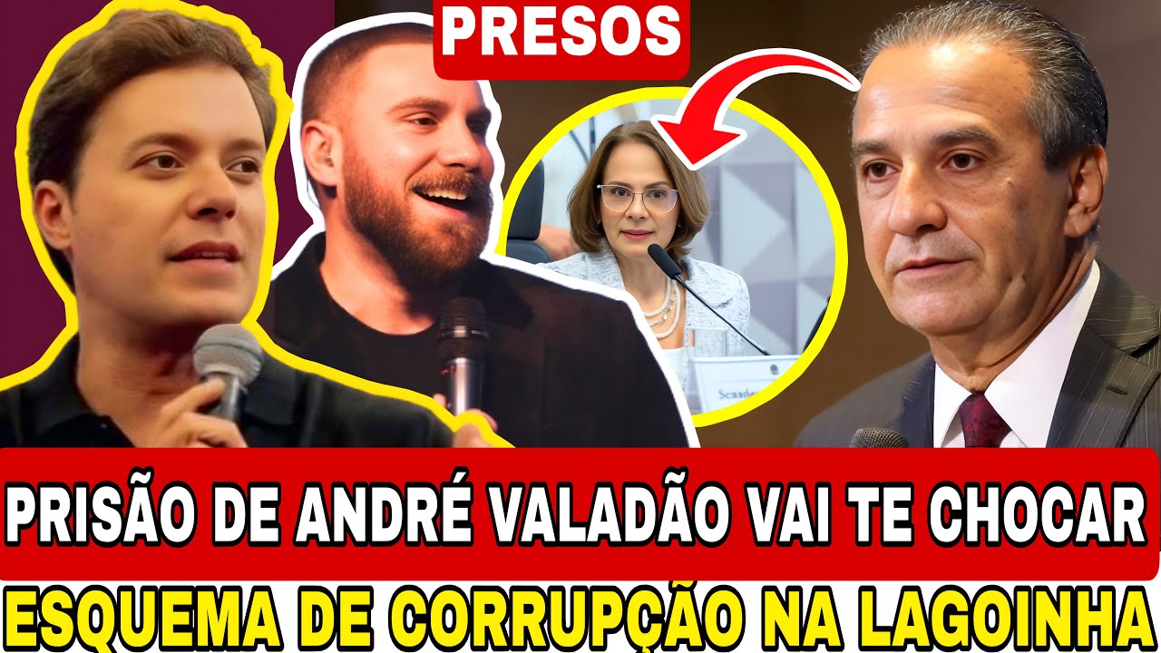 ⚠️PRISÃO DE PASTORES! ANDRÉ VALADÃO E ANDRÉ FERNANDES ESTÃO ENVOLVIDOS EM ESQUEMA DE CORRUPÇÃO?