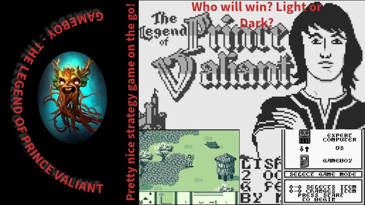 Prince Valiant - Gameboy Complete Playthrough #retrogaming #gameboy #strategygames