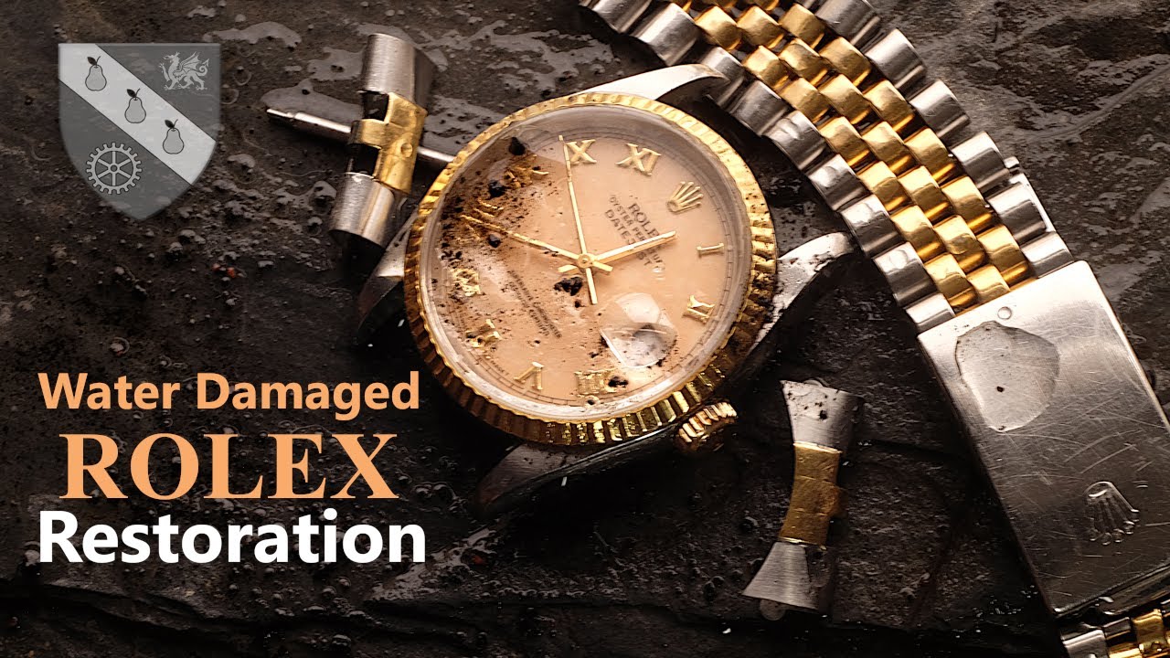 Восстановление Часов Rolex - Серьезно поврежденная вода