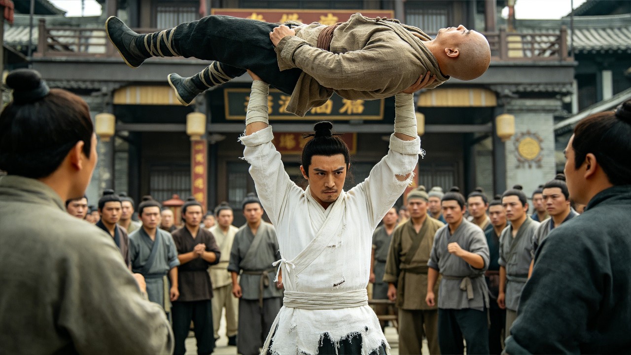大哥被惡霸害死，功夫小夥孤身殺入敵營，一劍手刃仇敵！#武侠 #功夫 #kungfu #kungfumaster