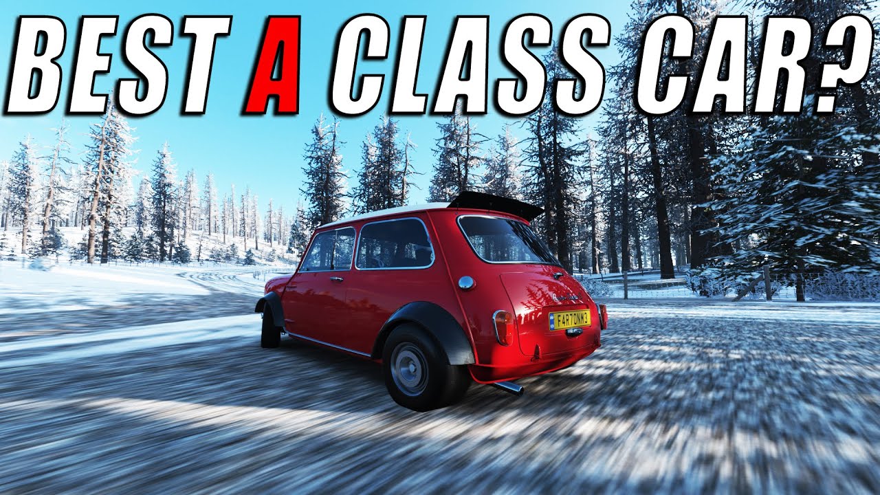 IS THE MINI THE BEST A CLASS CAR IN FORZA HORIZON 4?