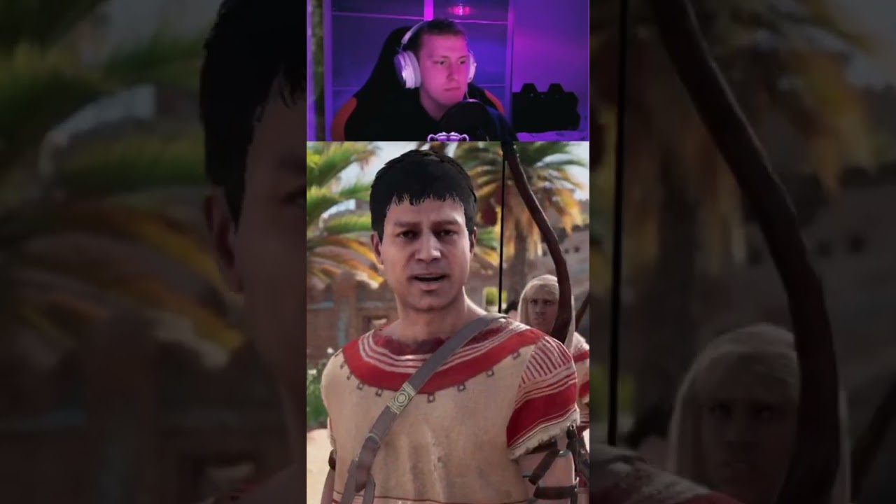 Politycy | Assassin's Creed Origins #justchating #justchattingclips #streamer #gaming #twitch