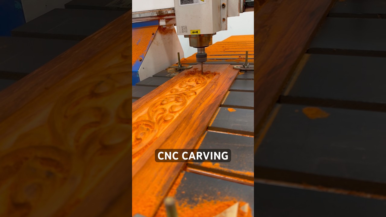 How to do CNC Carving on Padauk wood. #cnc #diy #howto #woodworking #carving
