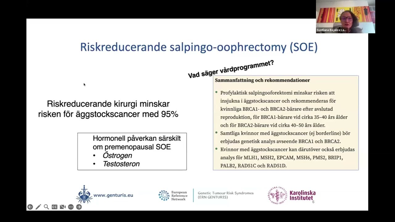 Gynekologisk cancer och genetik