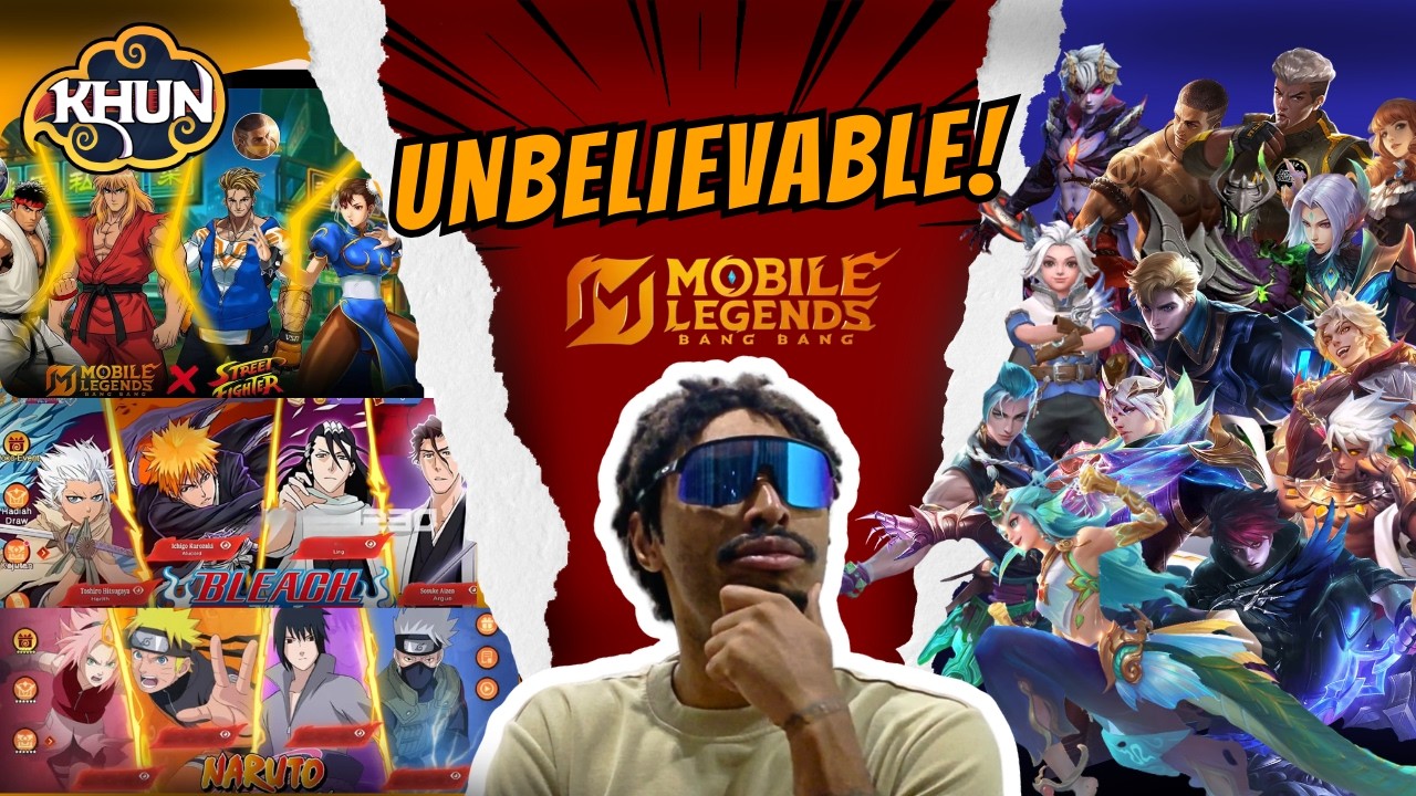 🎮 MLBB полностью перешла в режим аниме! | Разбор коллаборации Bleach, Naruto и Street Fighter (Pi...