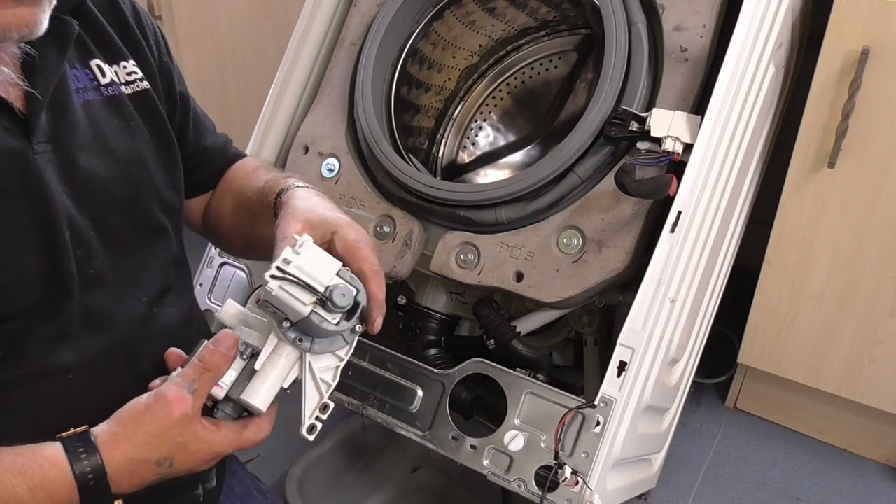 How to replace a pump on a Samsung washing machine.
