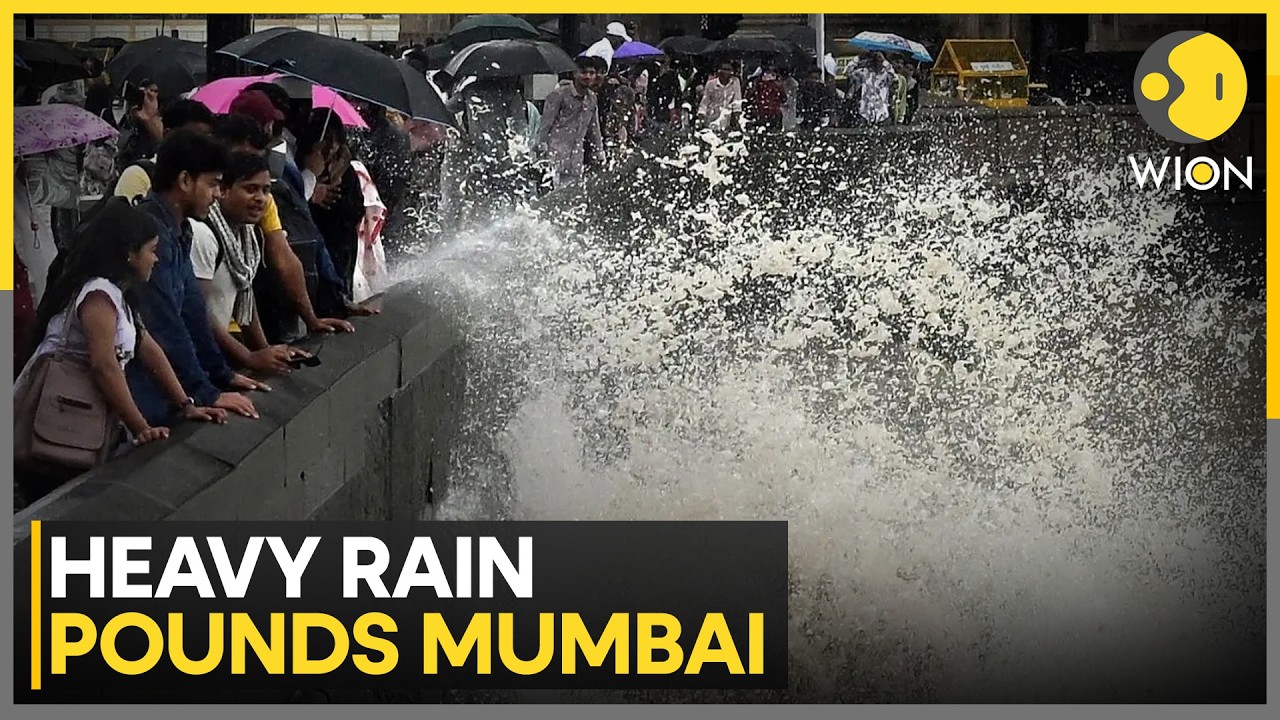 Mumbai Rains: Mumbai Receives 80% of July Rain in Four Days | WION