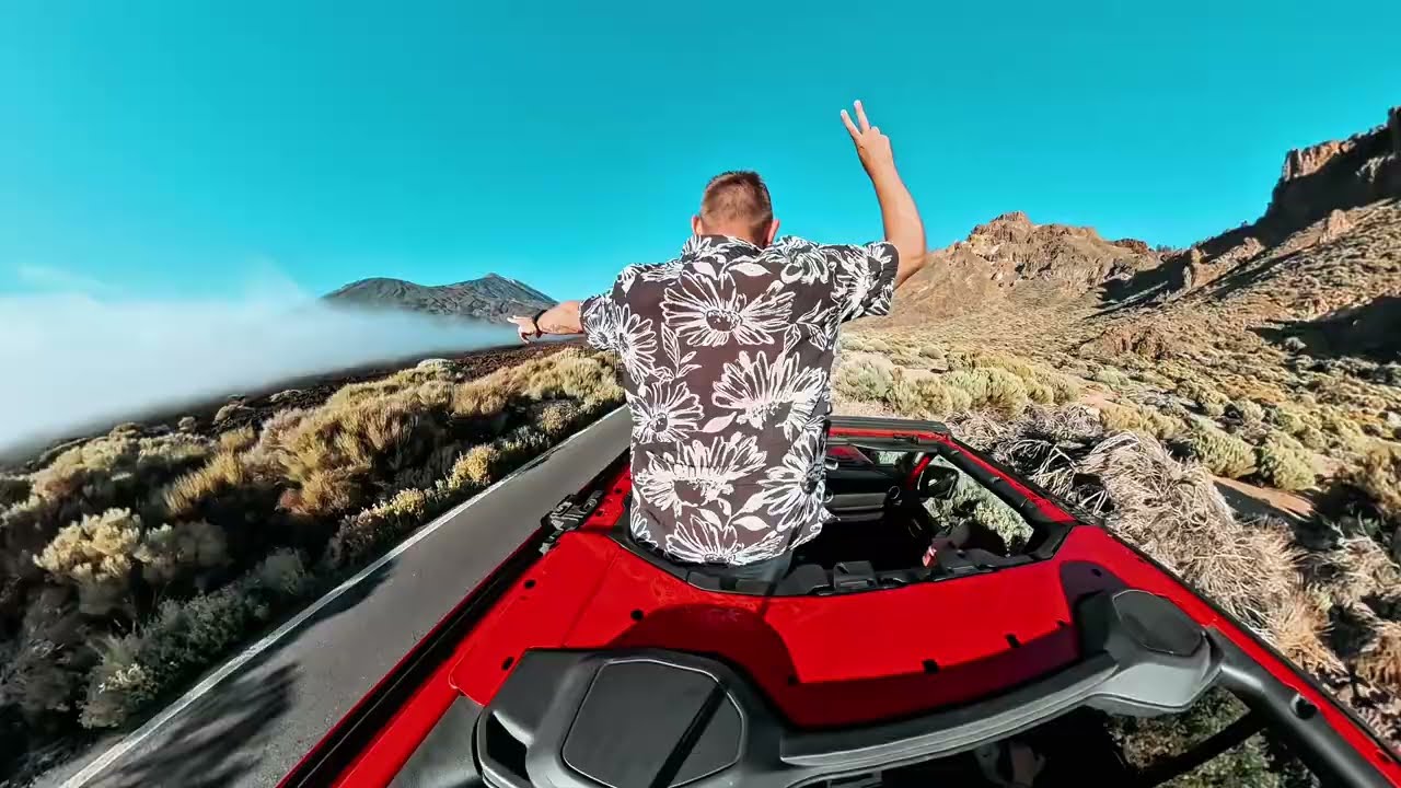 Rafa Lüber - Minimal Techno - Road to Teide - Luxury Cars Canary Islands 