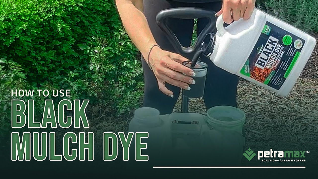 How to use the Black Mulch Dye? | PetraMax&trade;