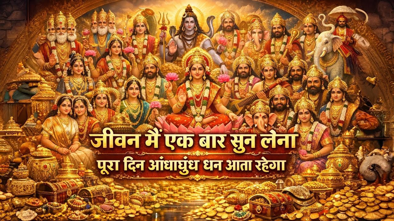 जीवन में एक बार सुन लेना | रोज़ अंधाधुंध धन 🤑 आता रहेगा #108mantra 