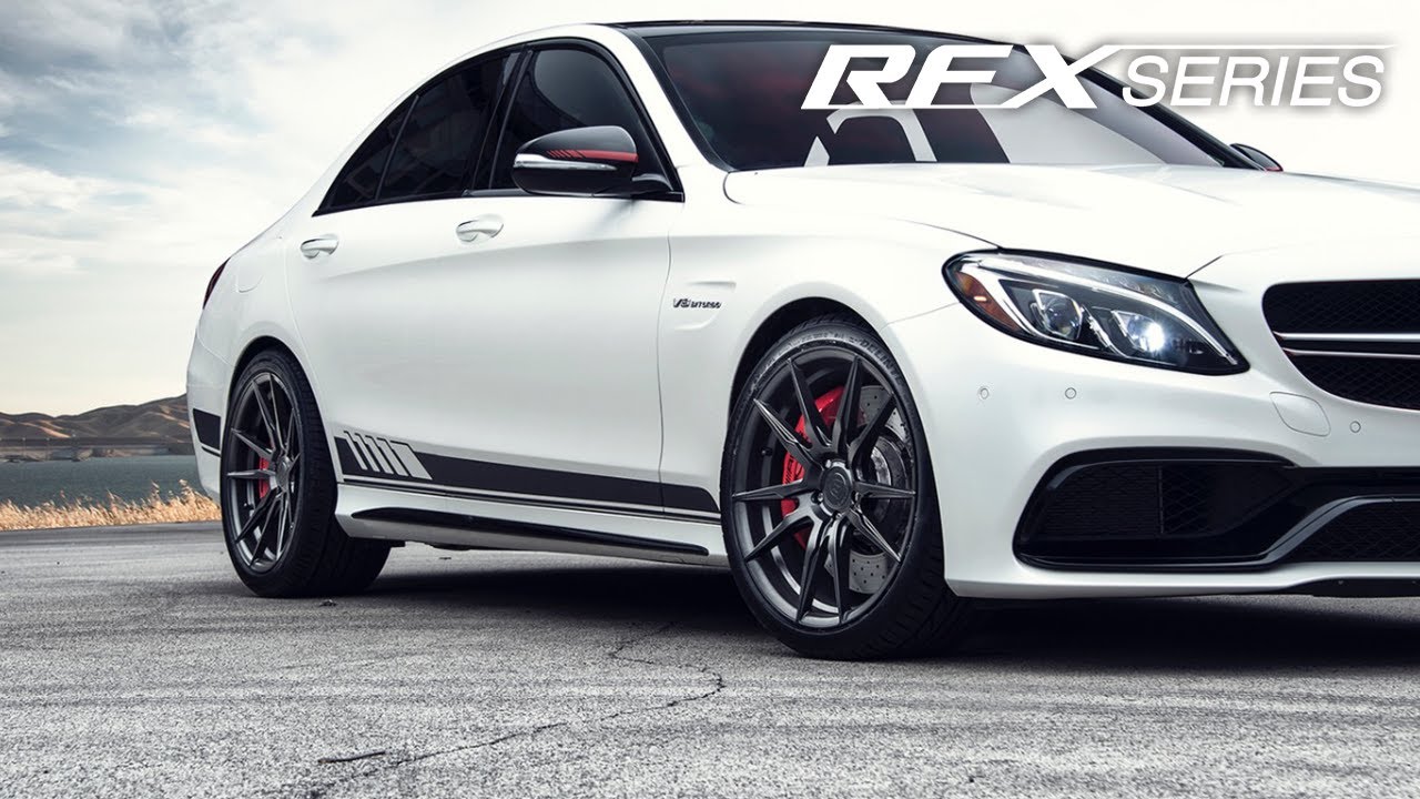 MERCEDES BENZ C63s with Matte Black RF2