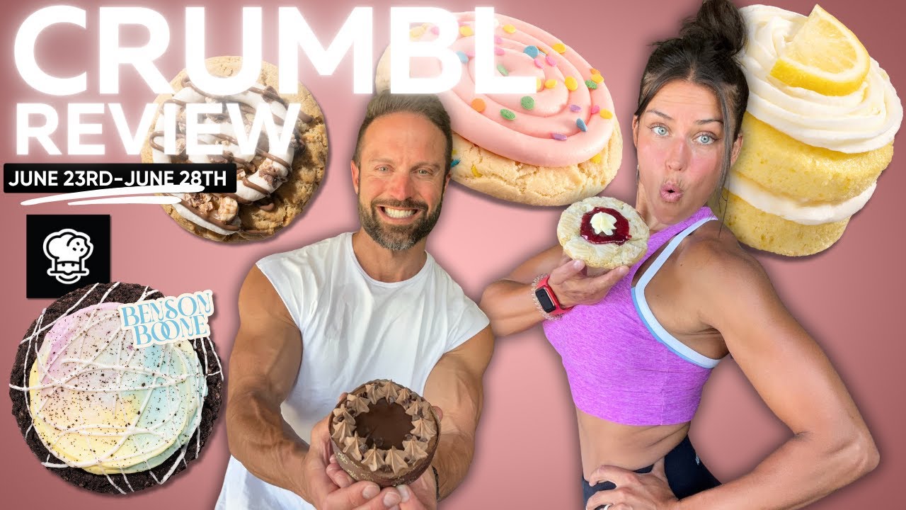 🎉 Birthday Cookie Bash! | Crumbl Review ft. Moonbeam Ice Cream Cookie + More! 🍪🎂