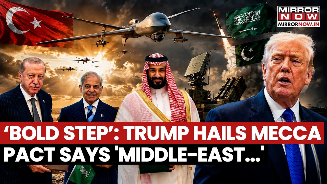 Trump Calls Mecca Pact Between Saudi, Pakistan, Turkey 'BOLD STEP', Says, 'Middle-East...' | Watch