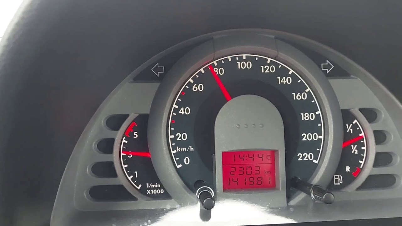 Volkswagen Fox 1.4 tdi 0-100 km/h acceleration