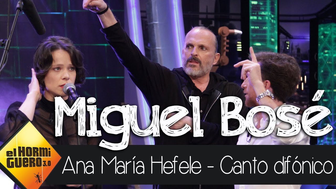 Canto difónico en El Hormiguero 3.0