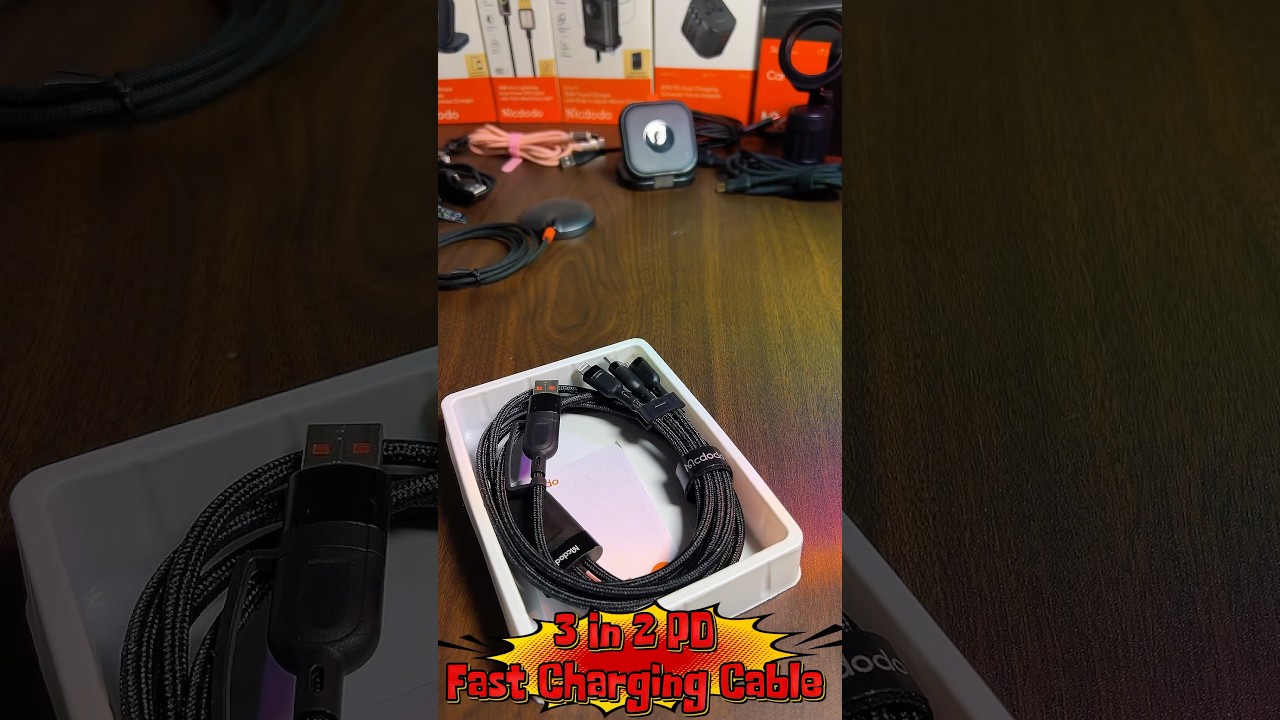 #3in2 #pd#fast #charging #cable #tiktokviral #barangmurah #barangviral #techtok #technology