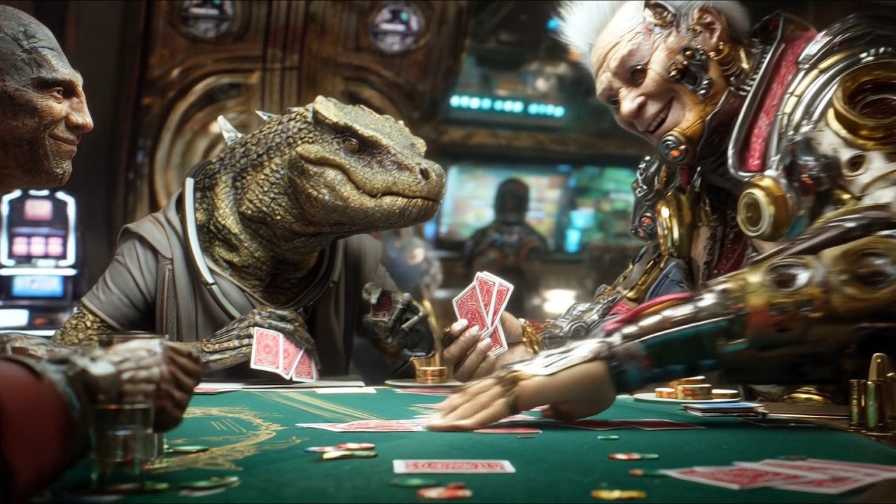 Gambling in Star City • The High Rollers | Sci-Fi Visions