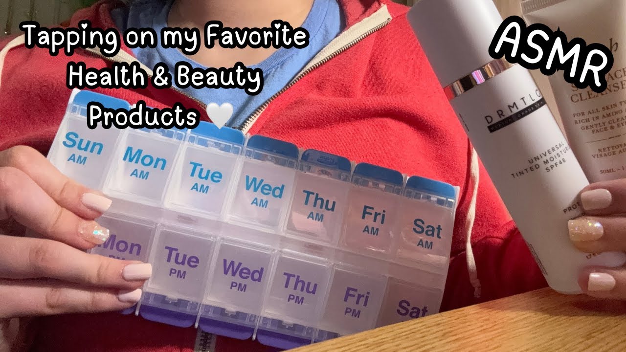 ASMR | Tapping on My Favorite Beauty & Health Products 🧖🏻‍♀️💄