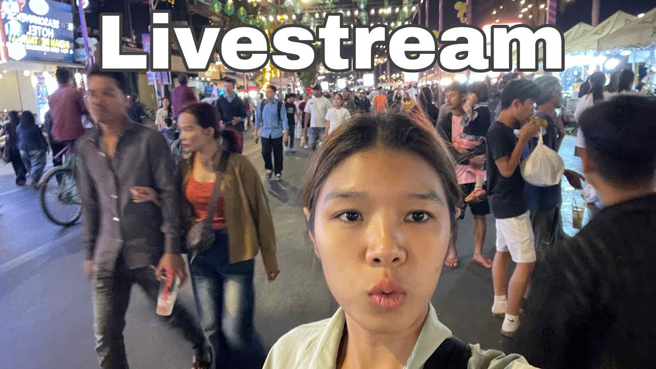Livestream aus Phnom Penh, Kambodscha