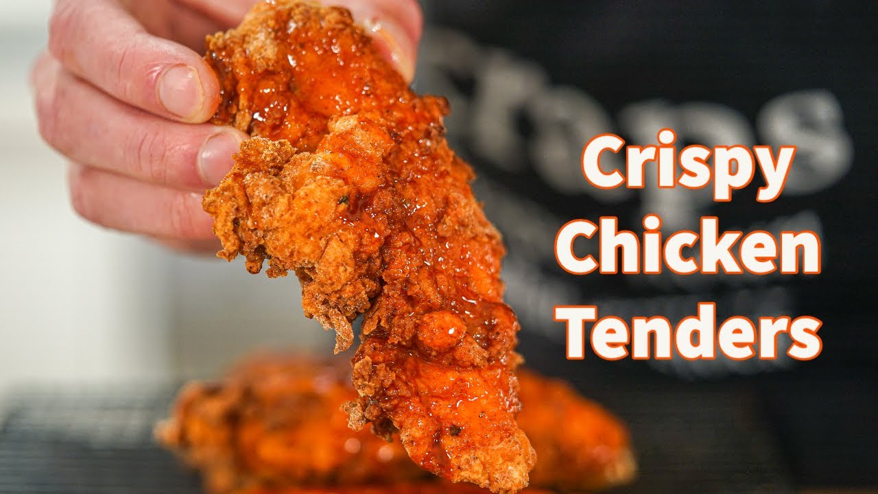 Honey Glazed Crispy Chicken Tenders Recipe | How To Make