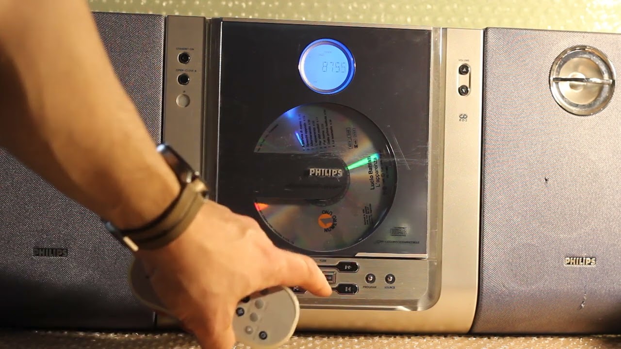 Philips MC 230/E 22 radio CD player quick test