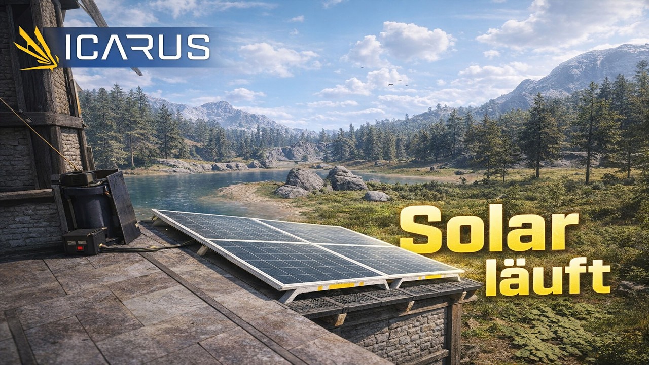 Mein erstes Solarpanel | Die Ranch wird unabhängig | Icarus Olympus #36