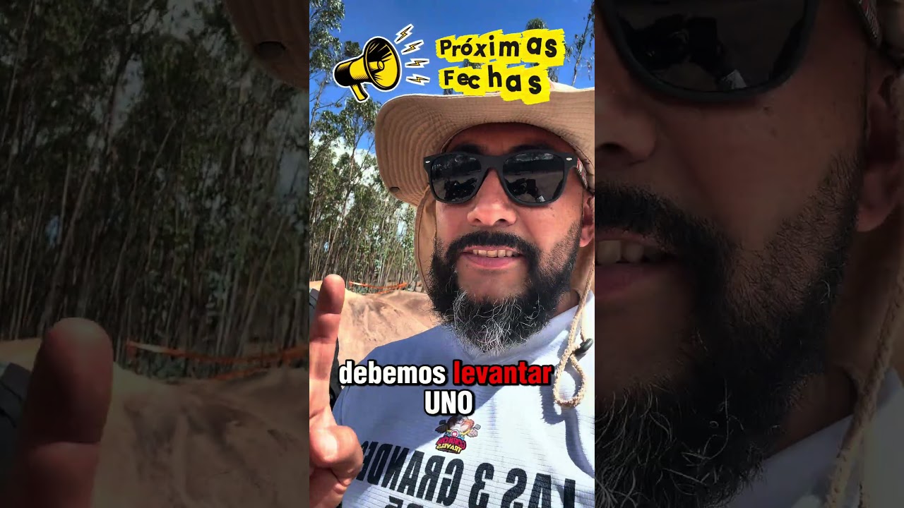 Giro 360º usando el gato lateral - Curso Off Road