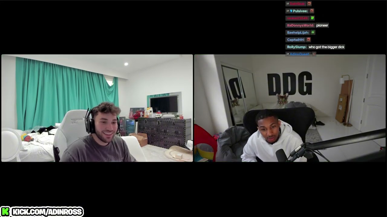 Adin Ross Reunites With DDG On Twitch!
