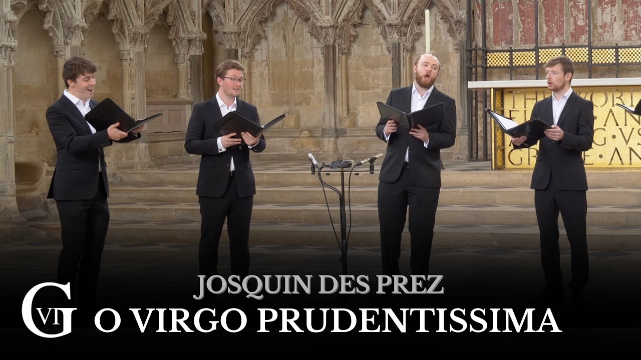 The Gesualdo Six: O virgo prudentissima (Josquin des Prez)