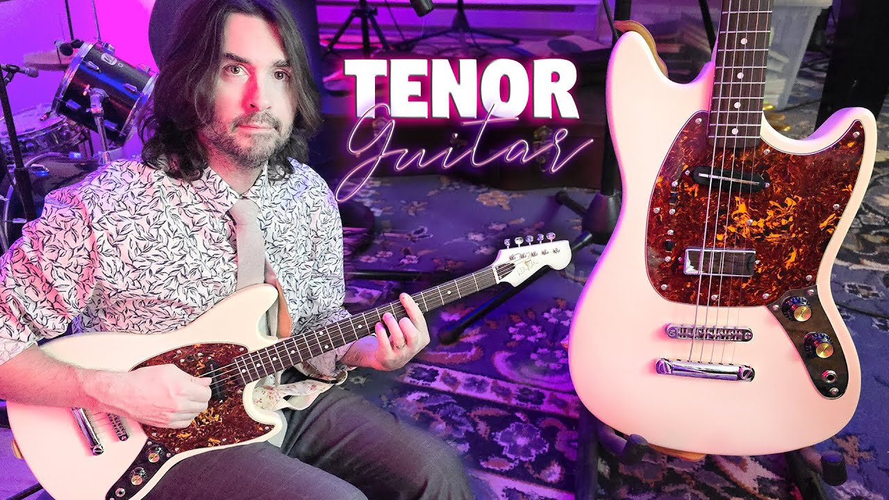 Eastwood Warren Ellis 5 Tenor Guitar, Review and Sound Test | Indie Musician Home Studio Session #30