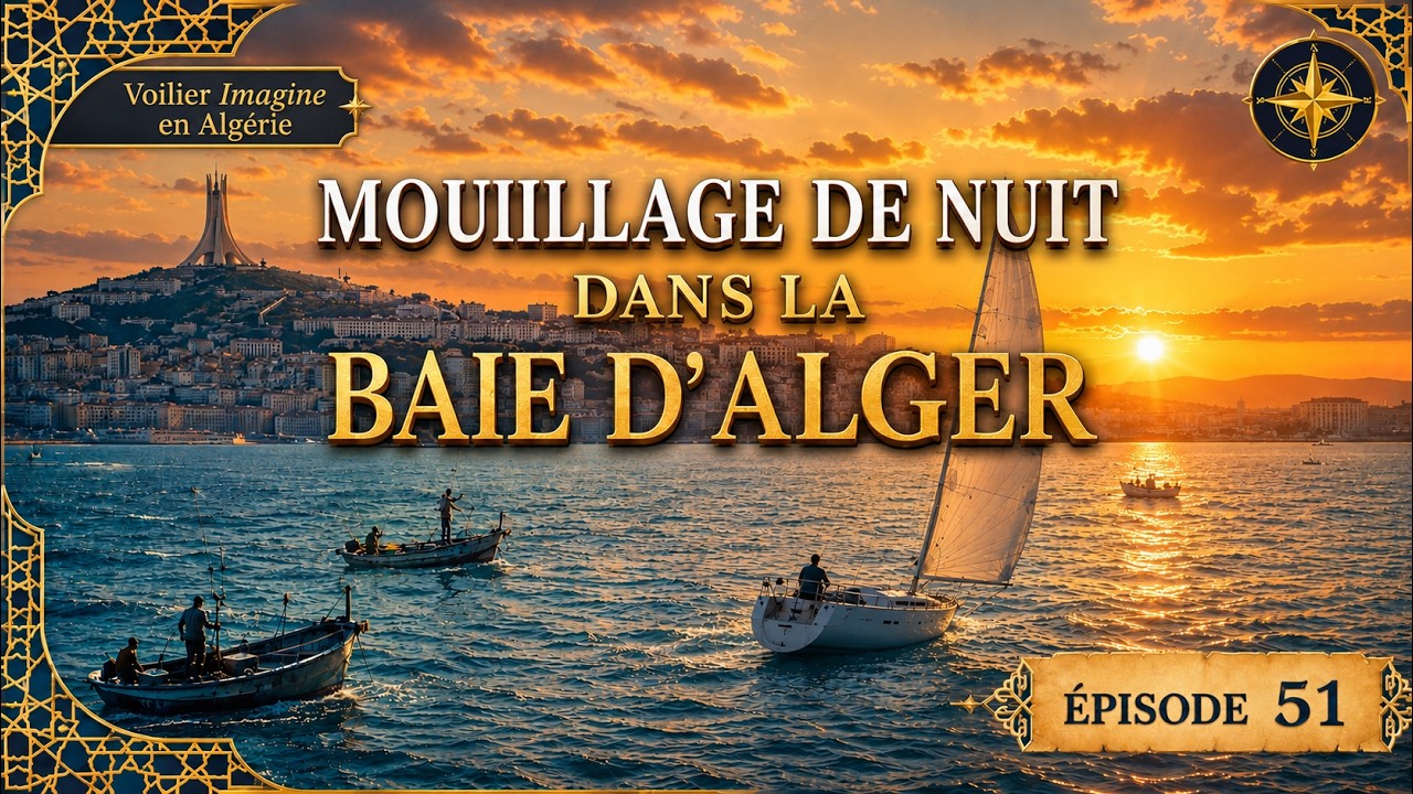 mouillage de nuit dans la baie d'Alger #51