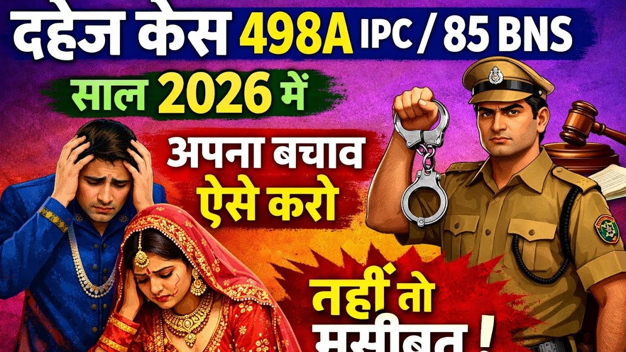 498A IPC/ 85 BNS दहेज केस 2026 में अपना बचाव ऐसे कर लो नहीं तो बड़ा नुकसान! @LegalParameter 