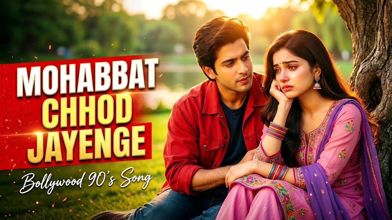 Mohabbat Chhod Jayenge | New Hindi Sad Romantic Love Song 2025 | Bollywood Evergreen | 90s Love Song