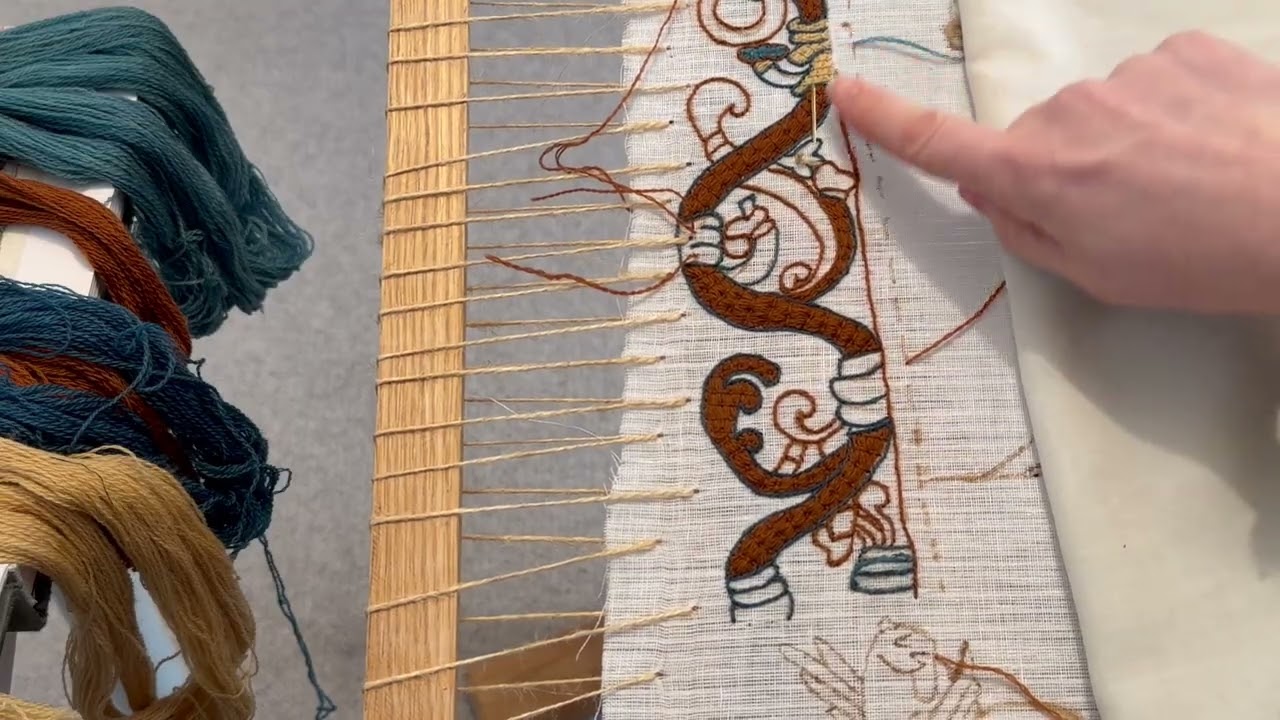 New Year New Start!  Bayeux Tapestry Recreation Embroidery