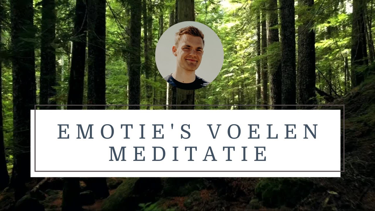 Emoties Voelen Meditatie | Begeleide Meditatie | Leren Mediteren | Omgaan met Emoties