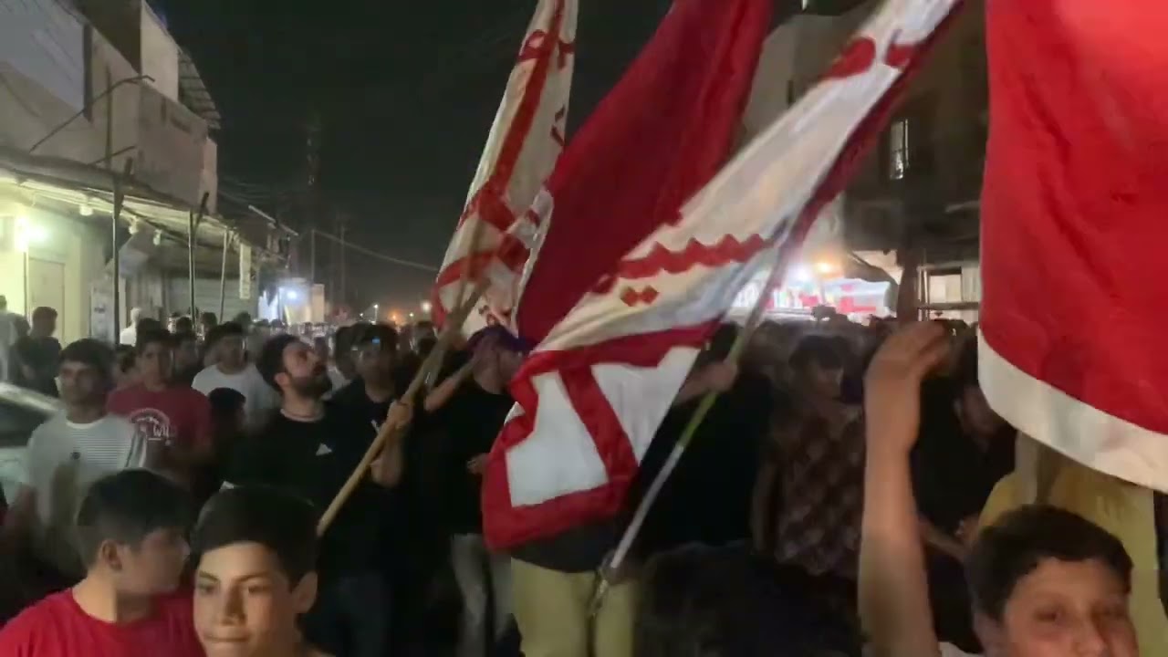 التشيع الكامل للمرحوم الشيخ ( ناجي خريبط الحميداوي) عمود الخيمة طاح وطاحت الخيمة
