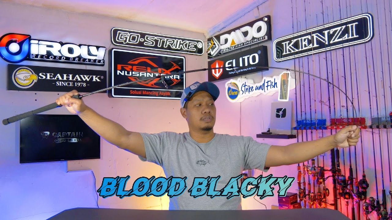 FULL BLACK JORAN GALATAMA MURAH SUPER GAHAR SOLID CARBON | BLOOD BLACKY