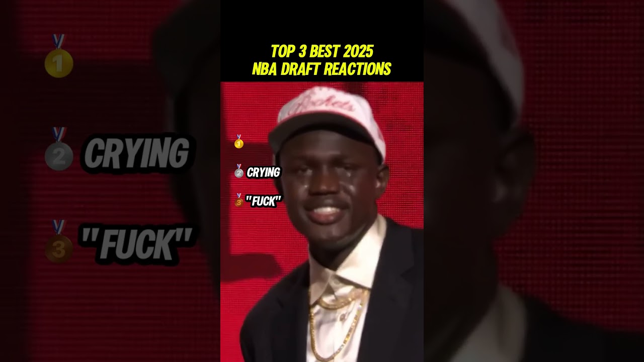NBA Ranking: The Top 3 BEST 2025 NBA Draft Reactions