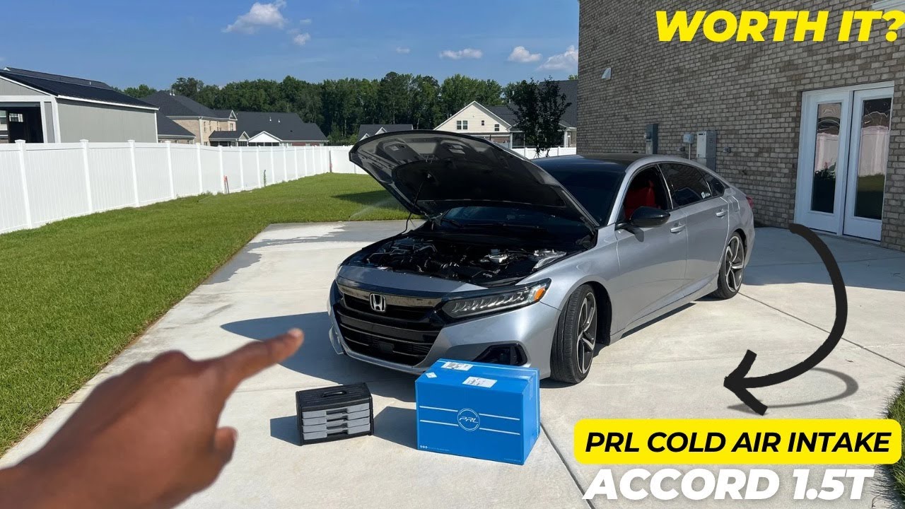 FIRST PRL Cold Air Intake Install on 1.5T Honda Accord! INSANE SOUND