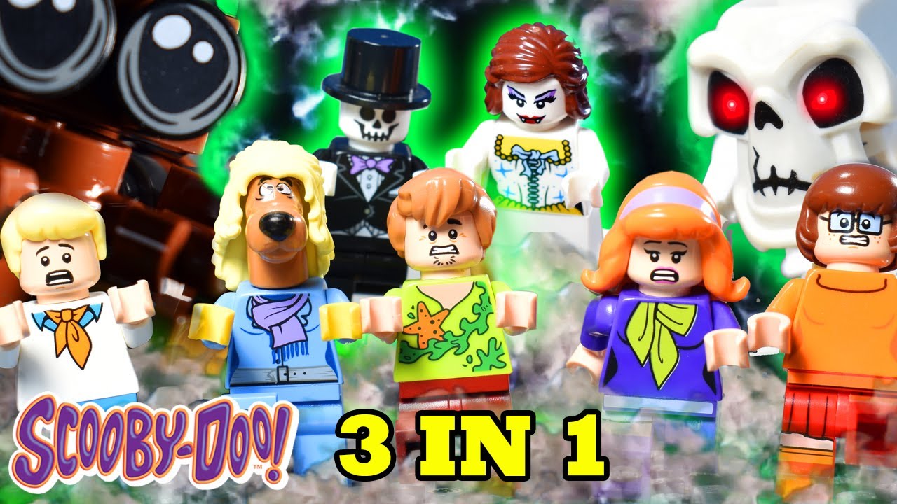 Lego Scooby Doo Stop Motion 3 in 1 Compilation • Scoob! 2020 Ep 1-3
